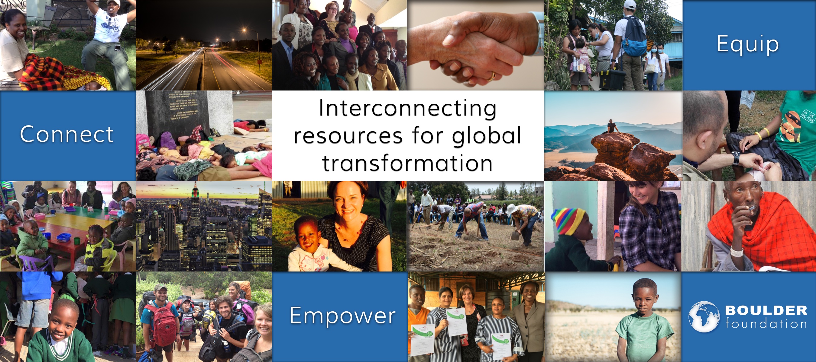 collage of Boulder Foundation images